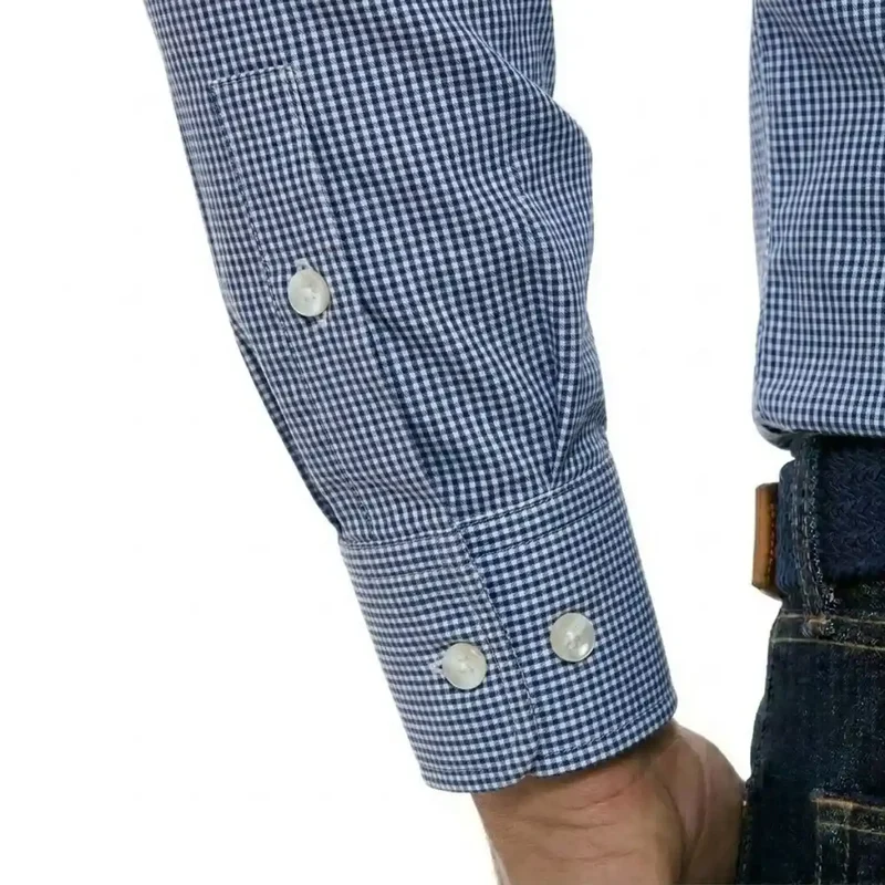CHEMISE CARREAUX BLEU HOMME | MARINE