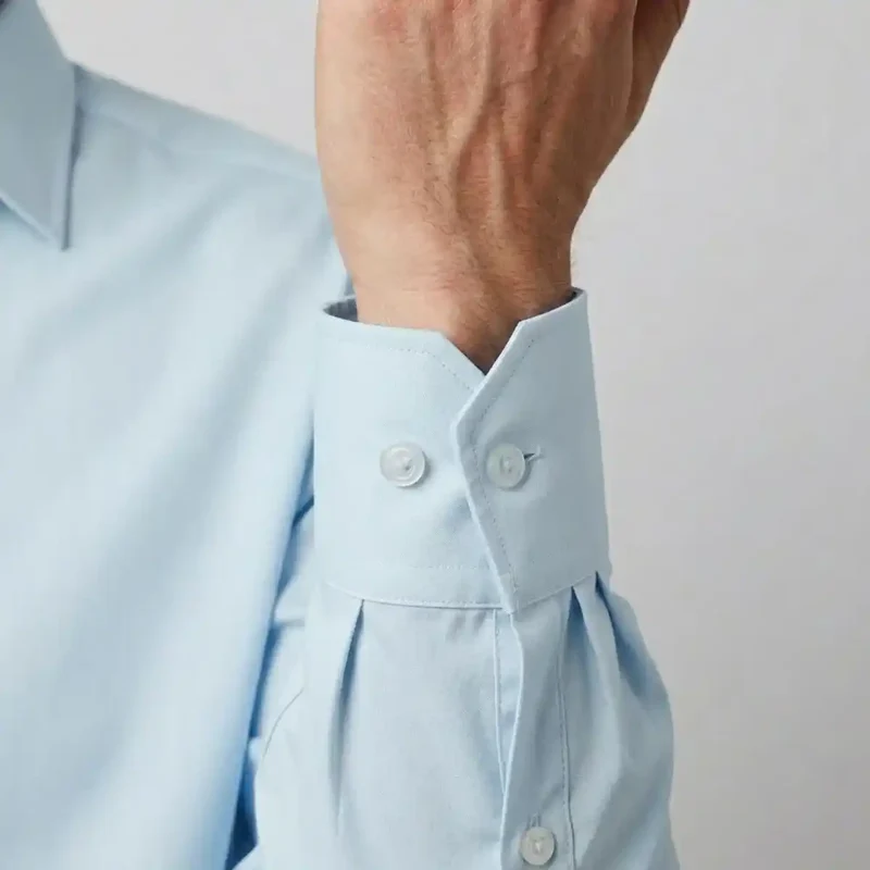 CHEMISE TWILL HOMME | BLEU