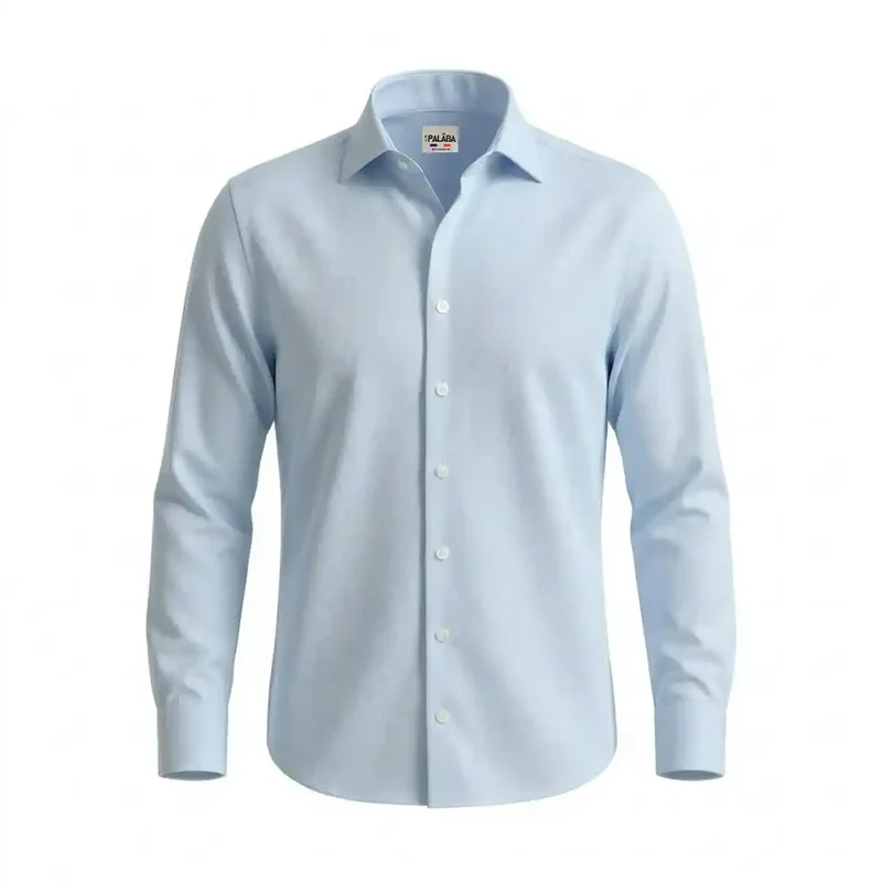 CHEMISE TWILL HOMME | BLEU