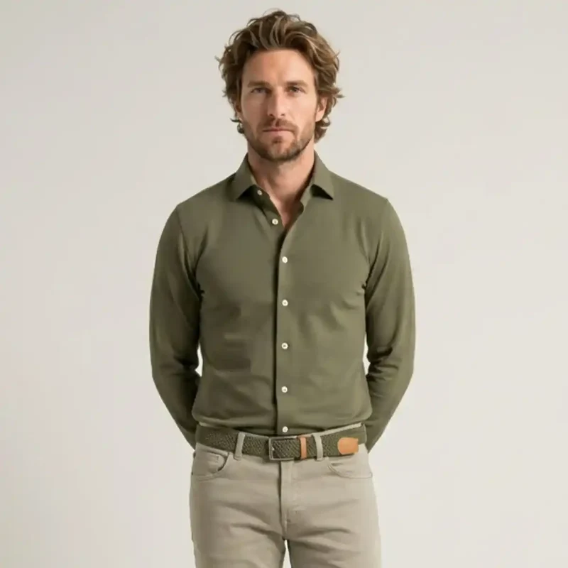 CHEMISE KAKI HOMME