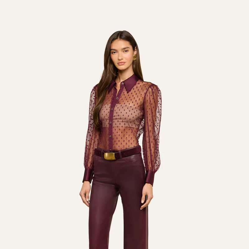 Sophie Swiss Dot Blouse