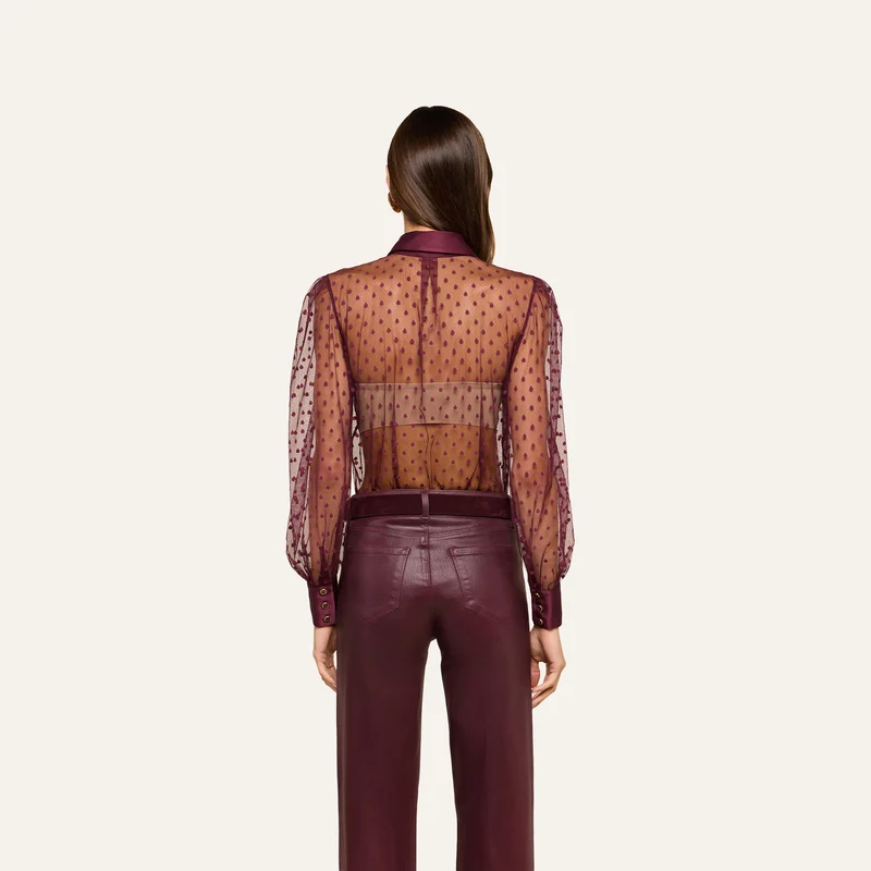 Sophie Swiss Dot Blouse
