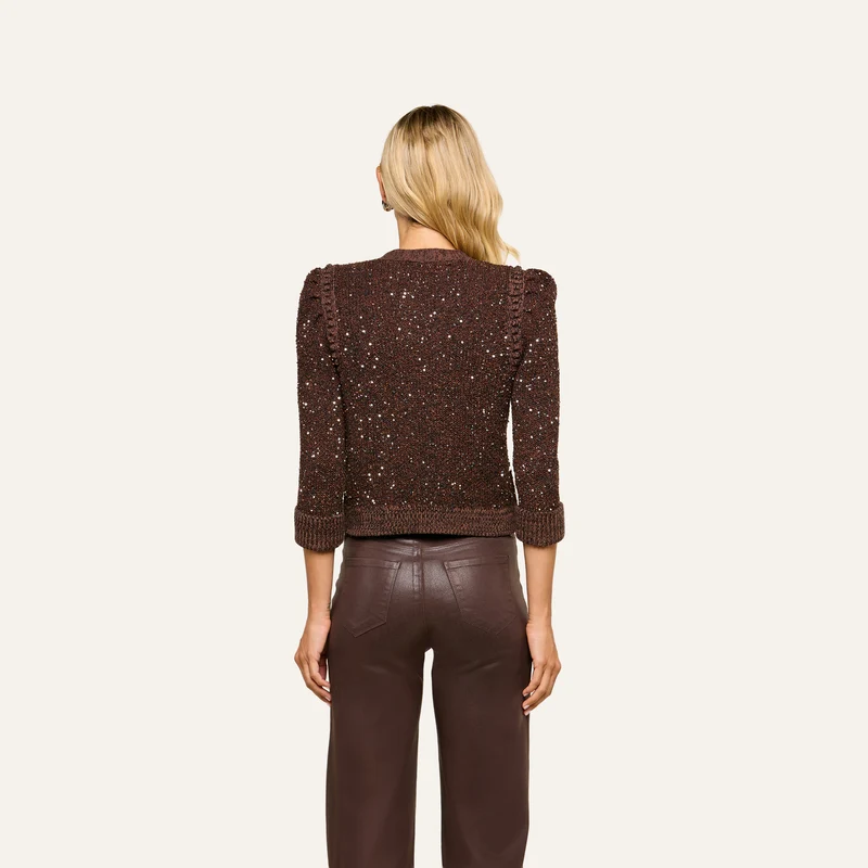 Thistle Sequined Cardigan
