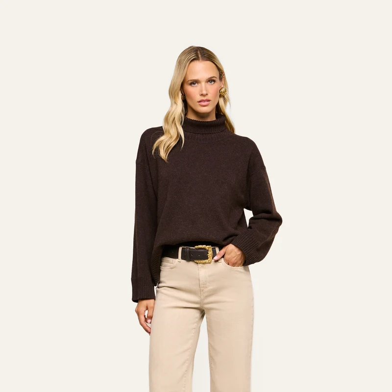 Selwyn Oversized Turtleneck