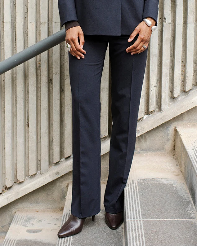 Pantalon droit Berlin - Bleu Marine