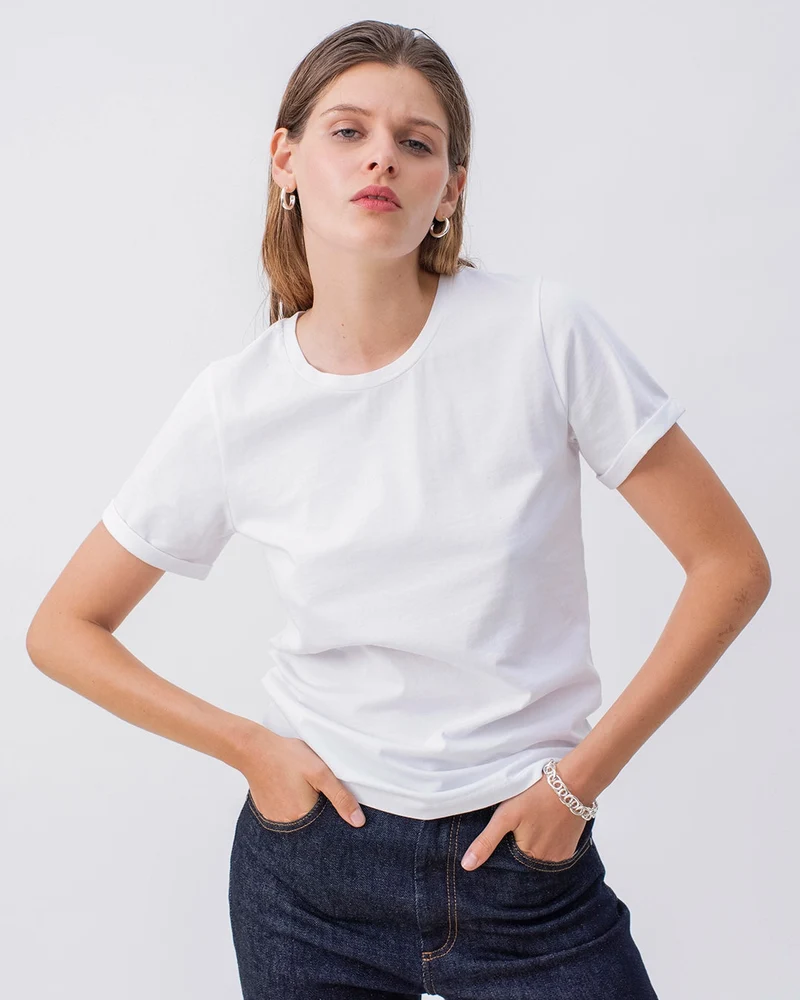 T-shirt coton - Blanc