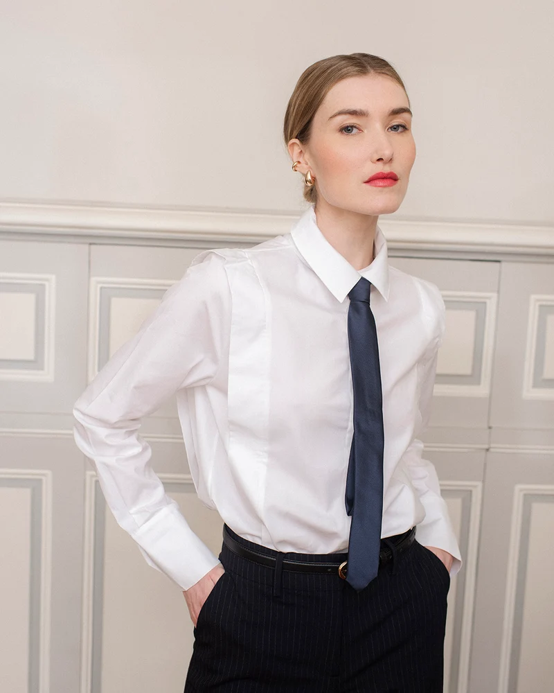 Chemise Atlanta - Blanche