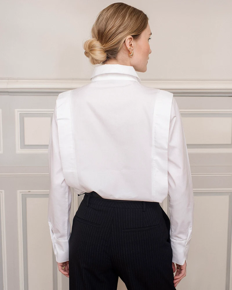 Chemise Atlanta - Blanche