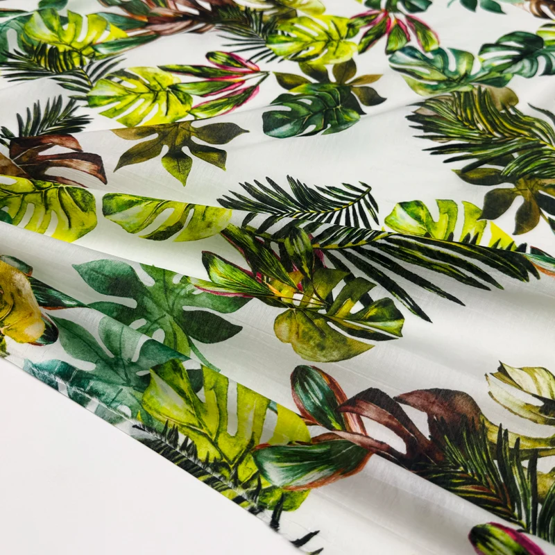 Tissu Voile, Coton et Soie - Tivion