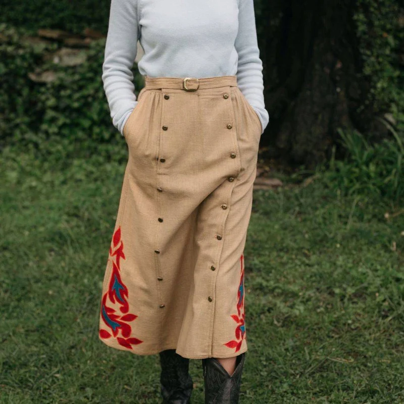 PATRON DE COUTURE PDF | 231 Jupe d’équitation Big Sky | Folkwear
