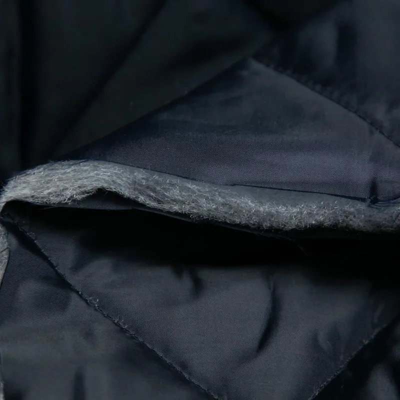 Tissu matelassé avec isolant | Bleu marine