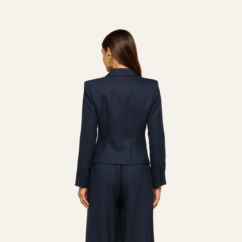 Risa Double-Breasted Blazer