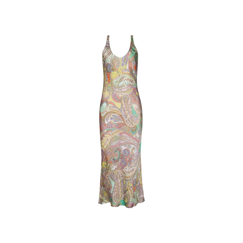 Akiya Satin Maxi Dress