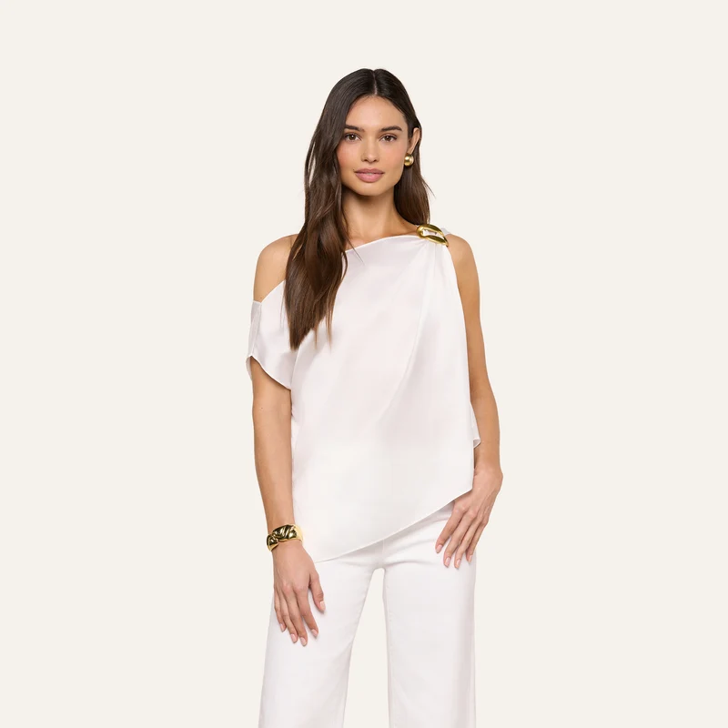 Driselle Scarf Top