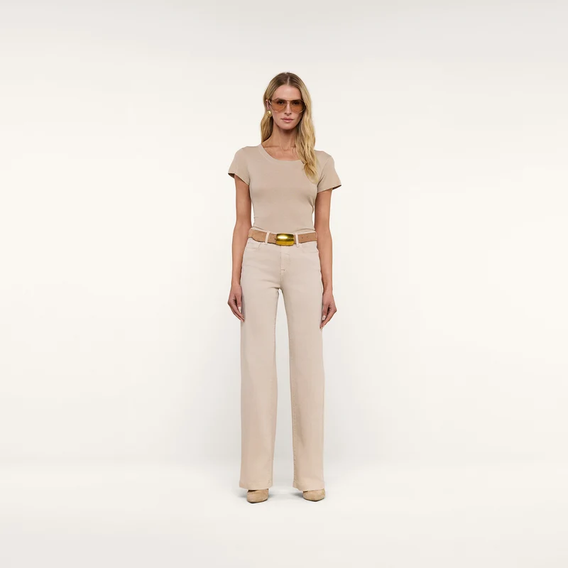 Cory Cotton Scoopneck Tee