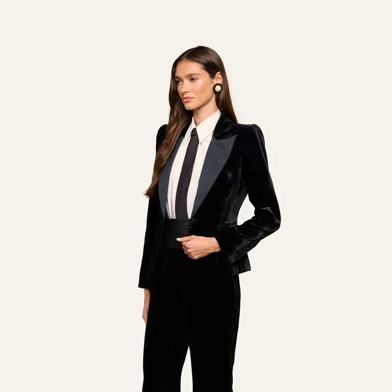 Philippa Velvet Blazer