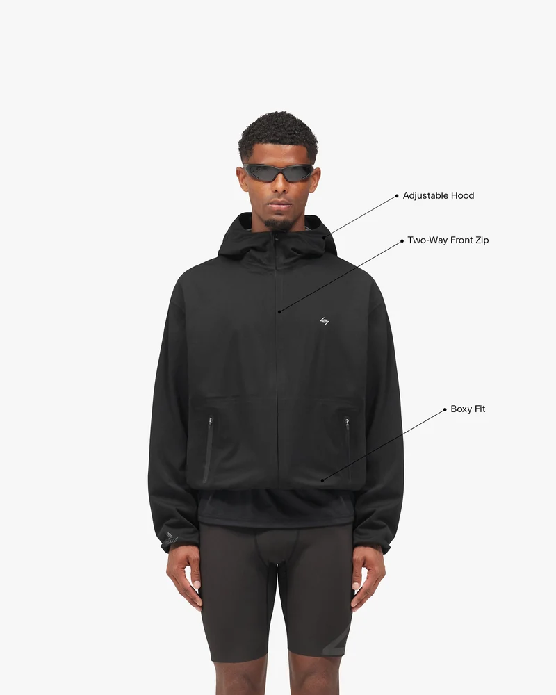 247 Power Shield™ Windbreaker - Jet Black