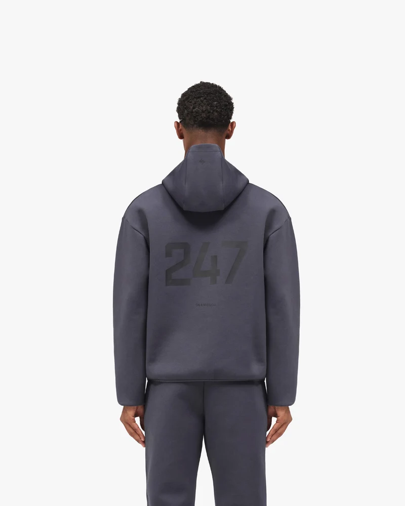 247 Form Zip Hood - Graphene