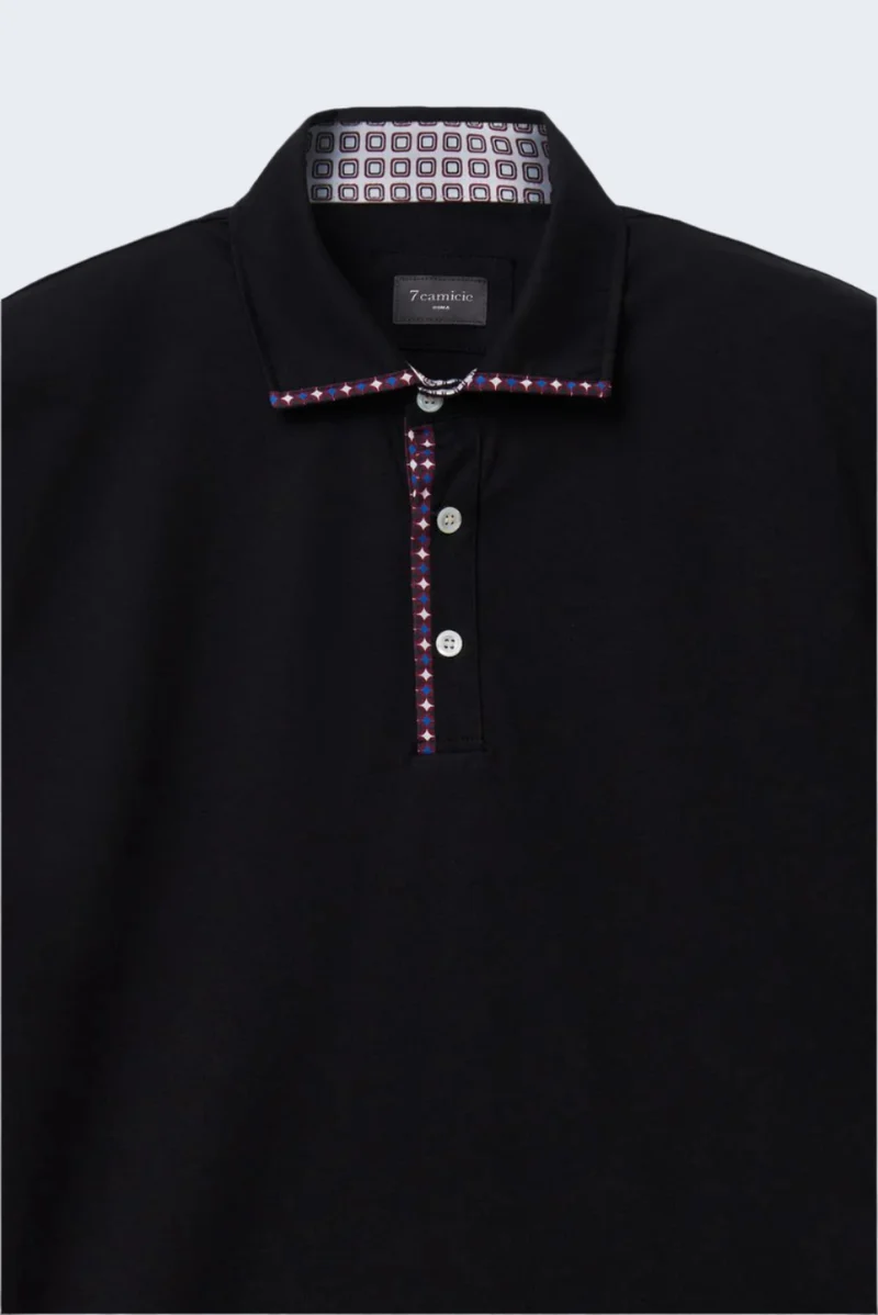 Jersey Man Polo Black