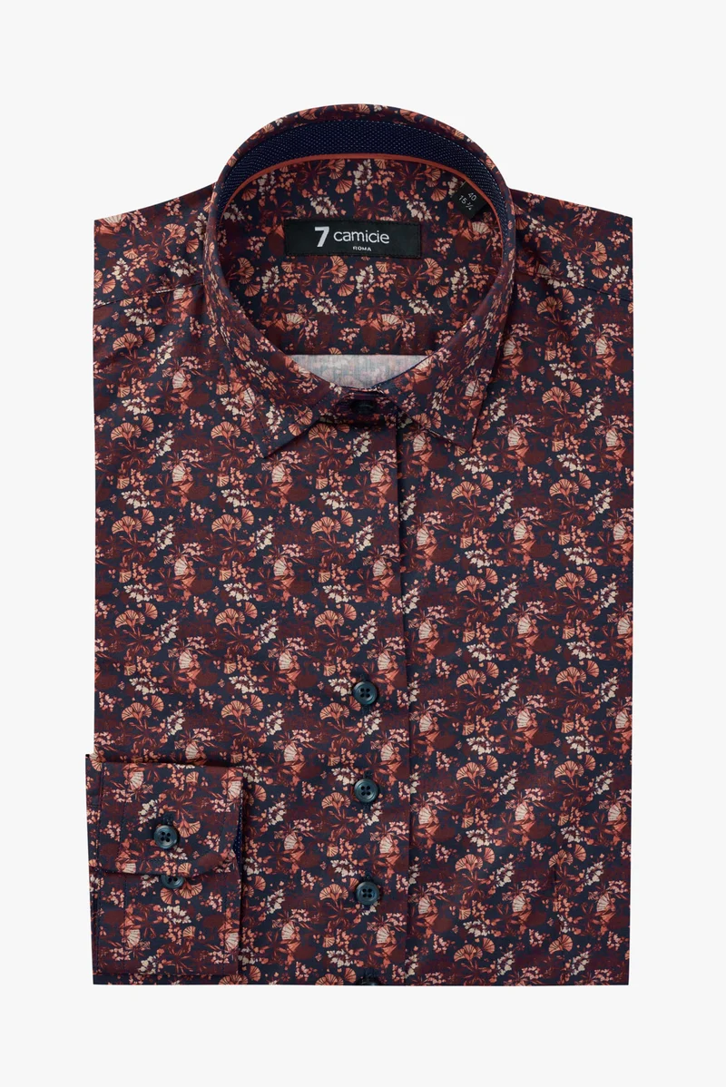Beatrice Sport Poplin Women’s Shirt Blue Red