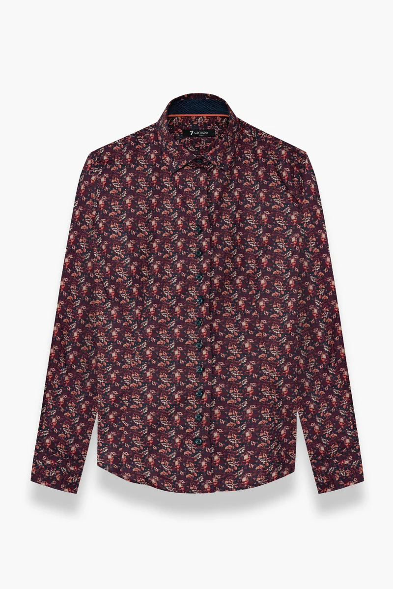 Beatrice Sport Poplin Women’s Shirt Blue Red