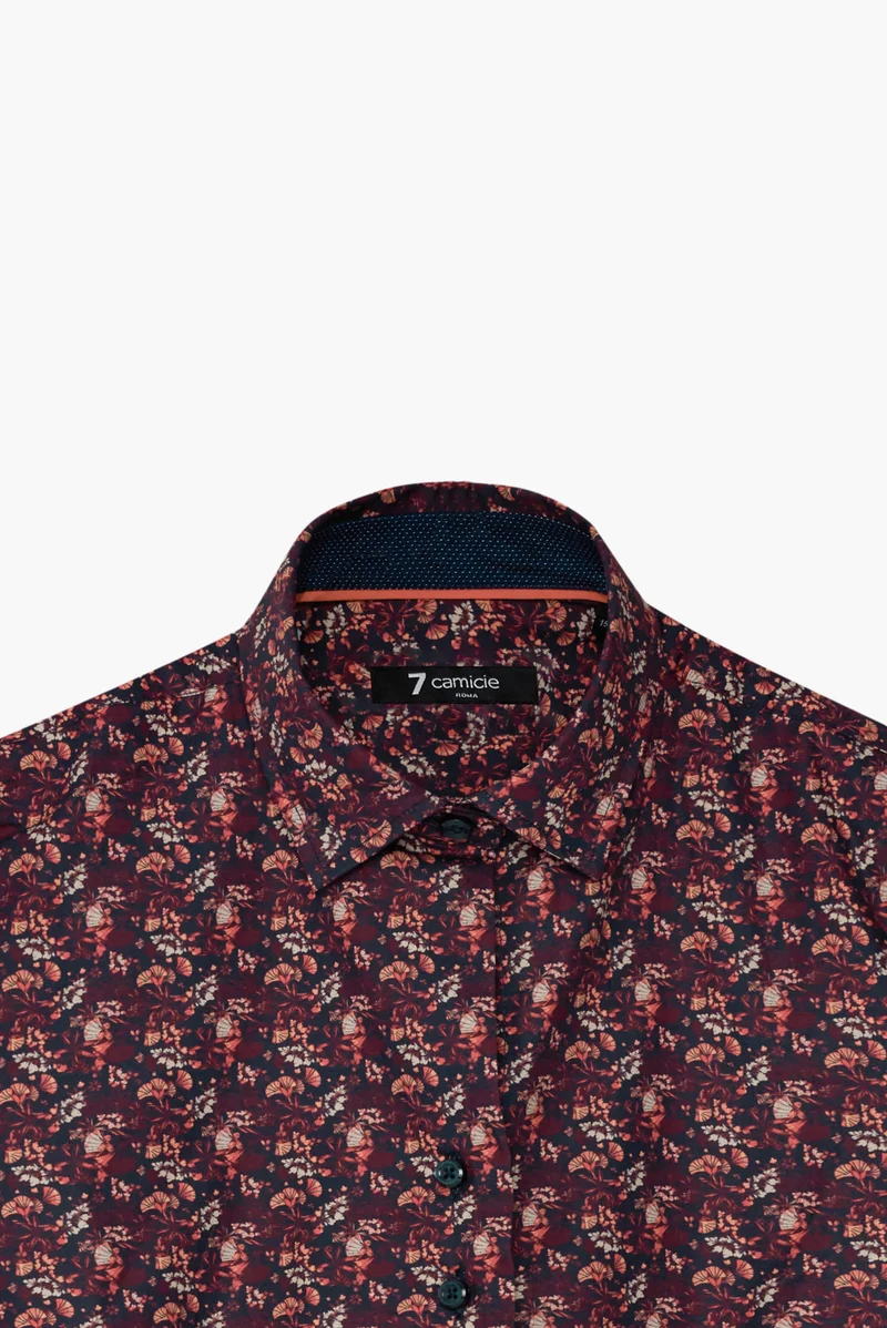 Beatrice Sport Poplin Women’s Shirt Blue Red