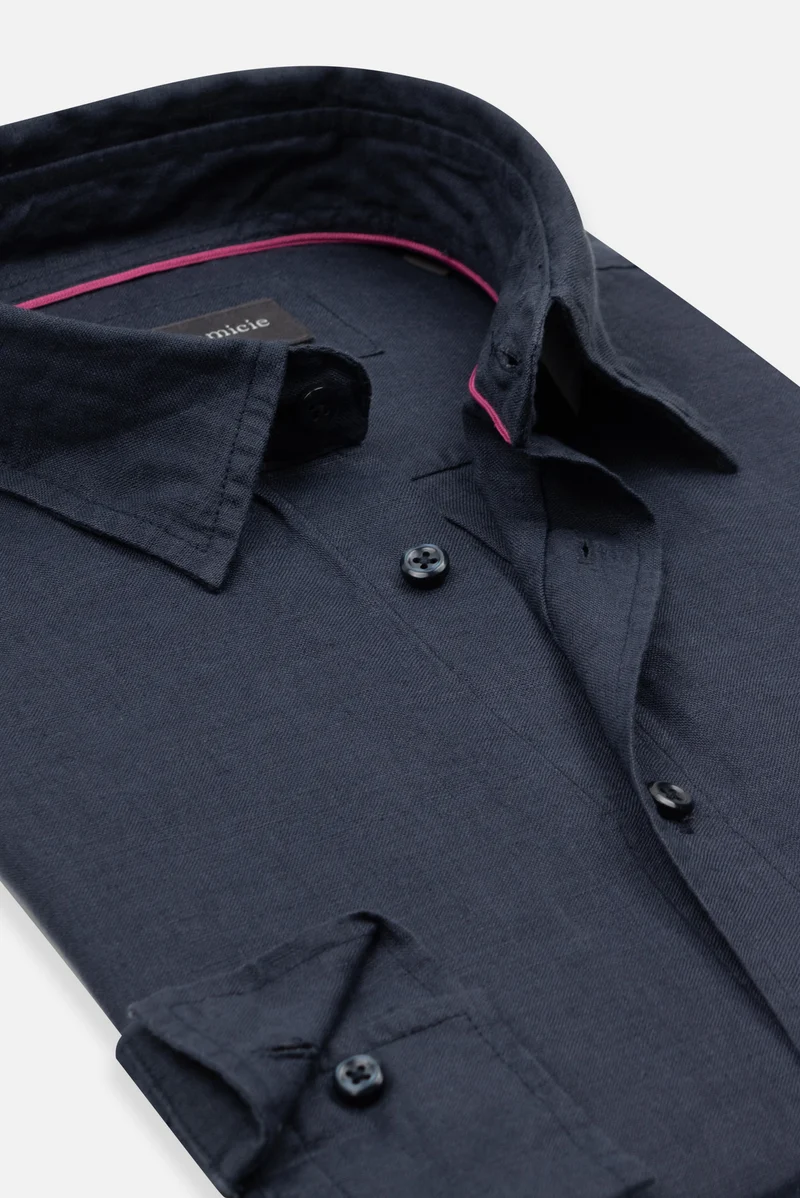 Beatrice Sport Linen Women’s Shirt Blue