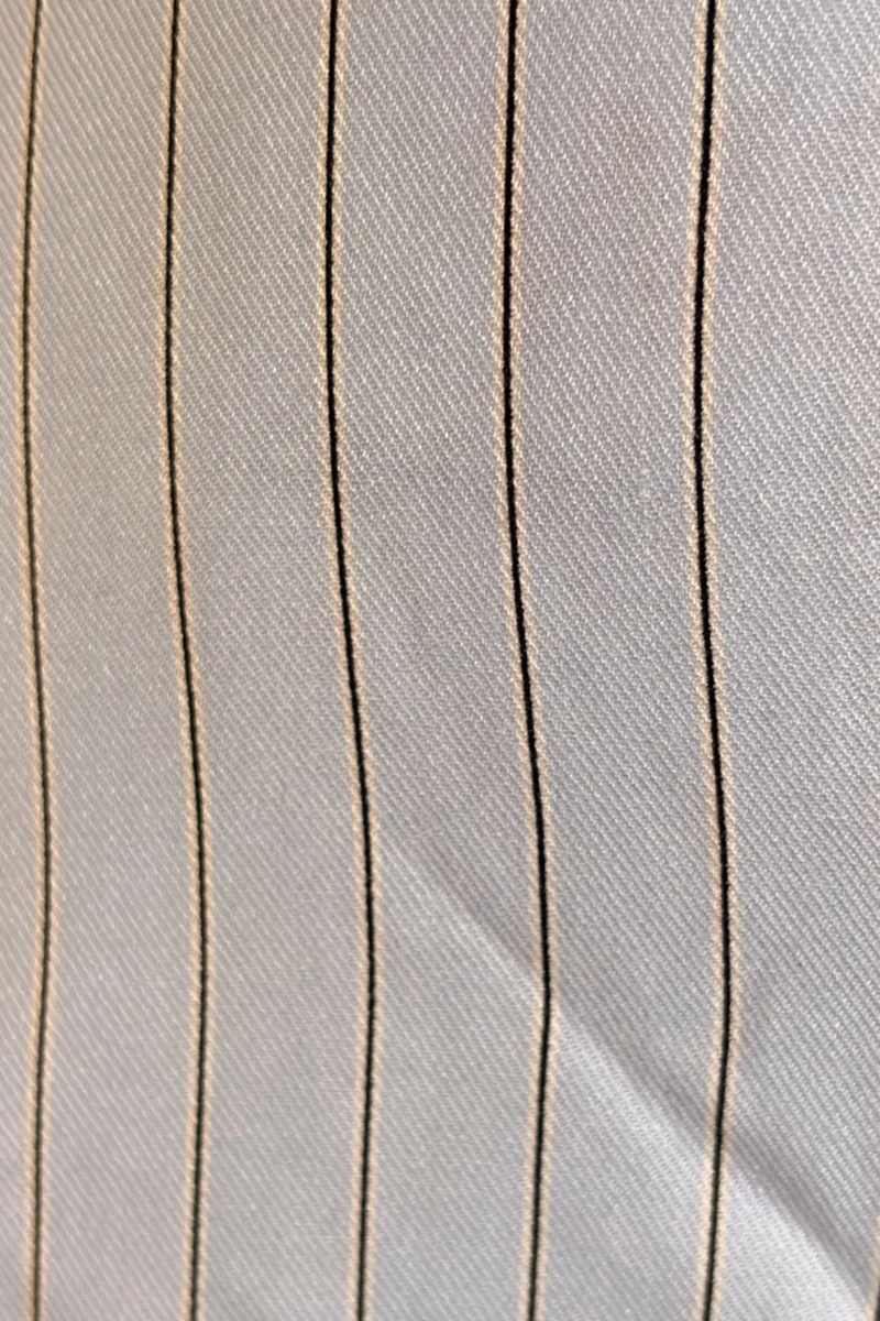 Levon|Viscose Striped Shirt With Tieup
