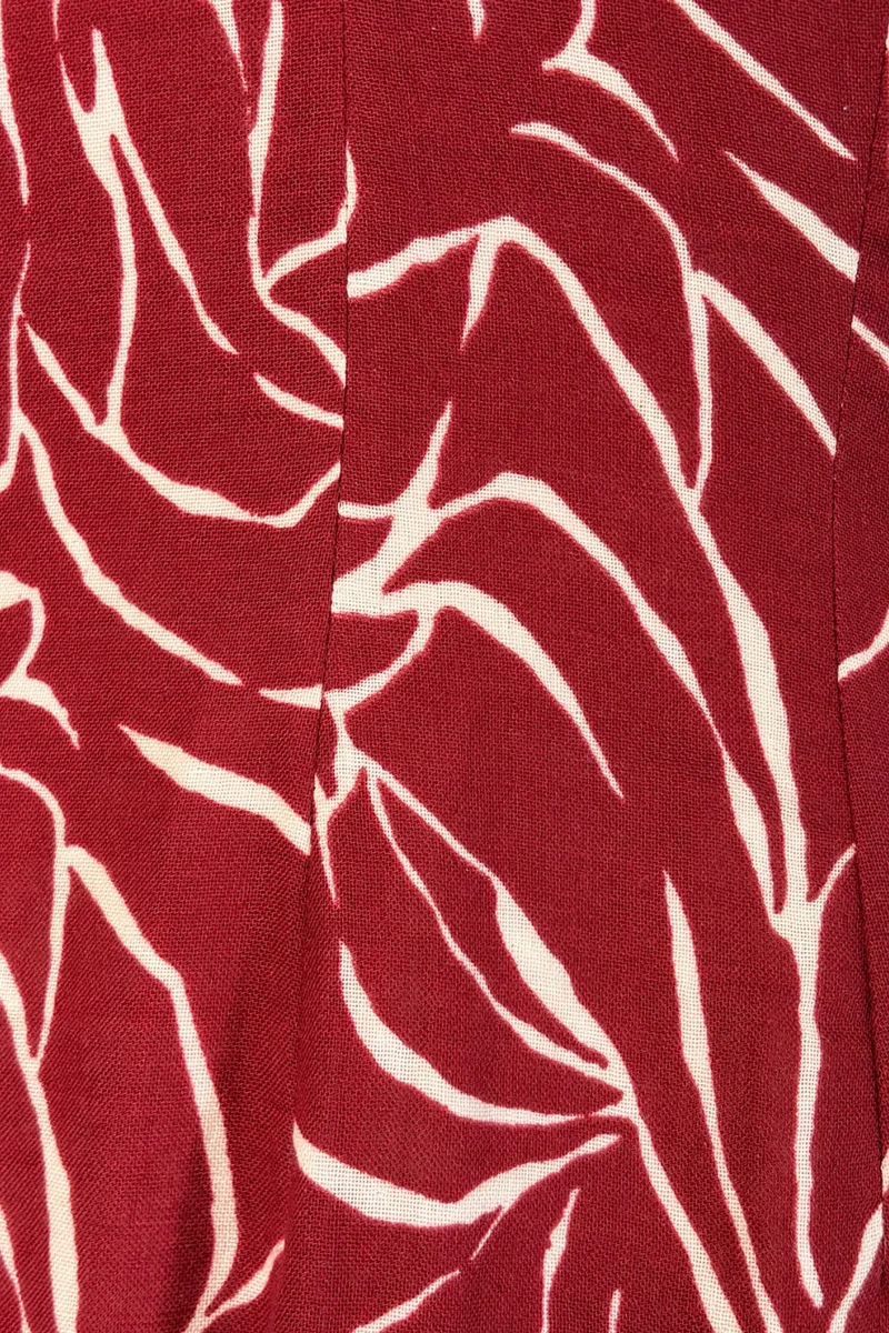 Romira|Cotton Vneck Printed Maxi Dress
