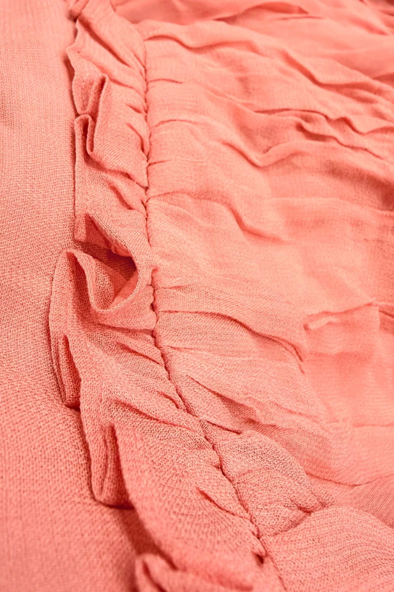 Lumera|Viscose Ruffle Maxi Dress