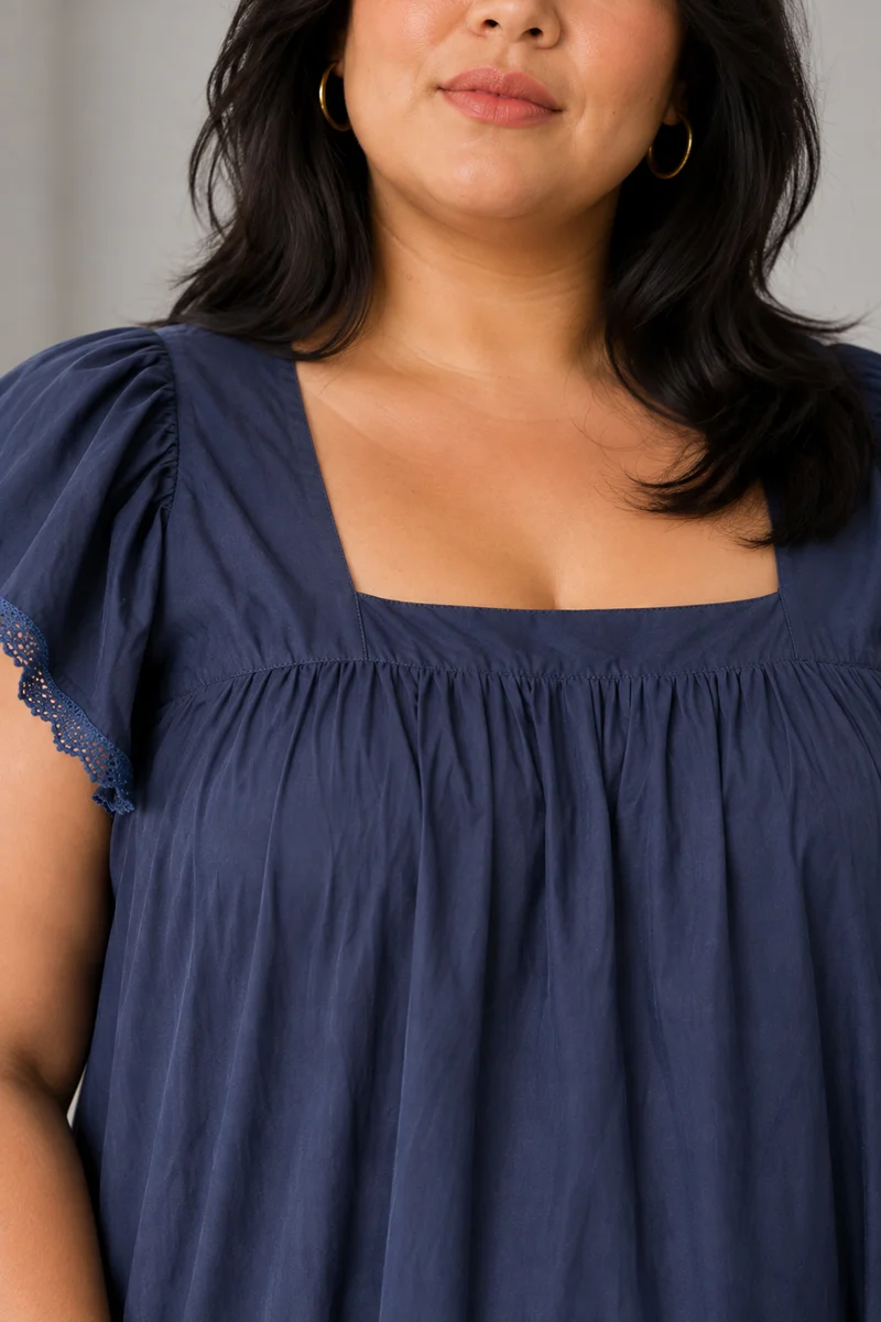 Anaby|Cotton Tiered Midi Dress
