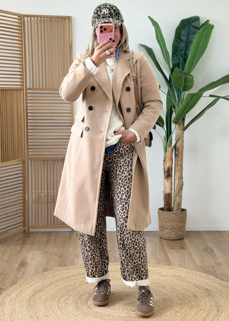 Manteau double boutonnage