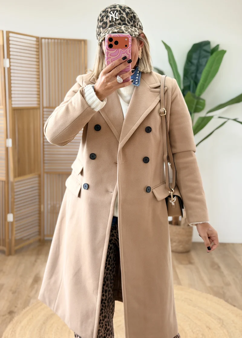 Manteau double boutonnage