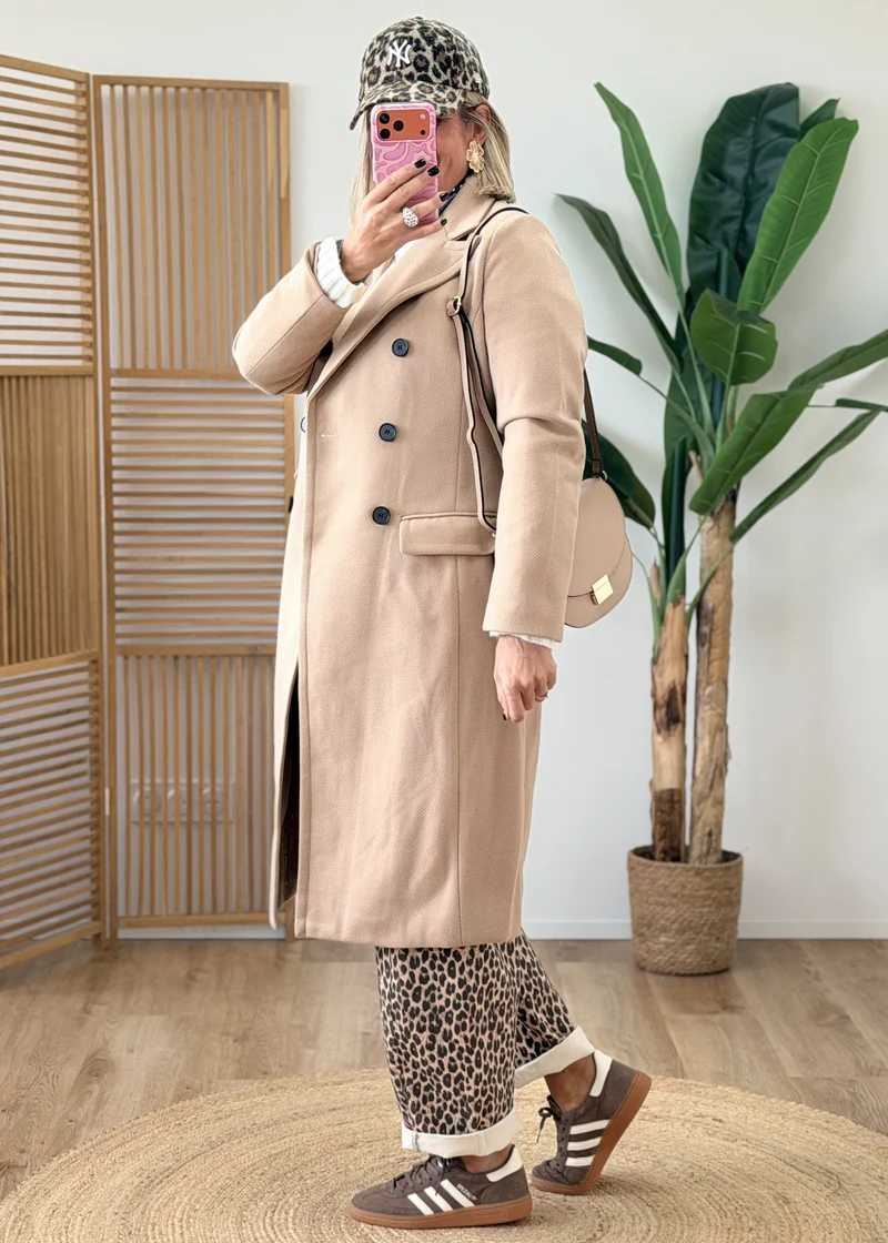 Manteau double boutonnage