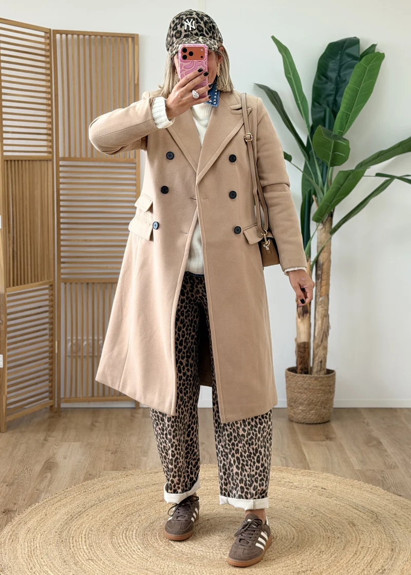 Manteau double boutonnage