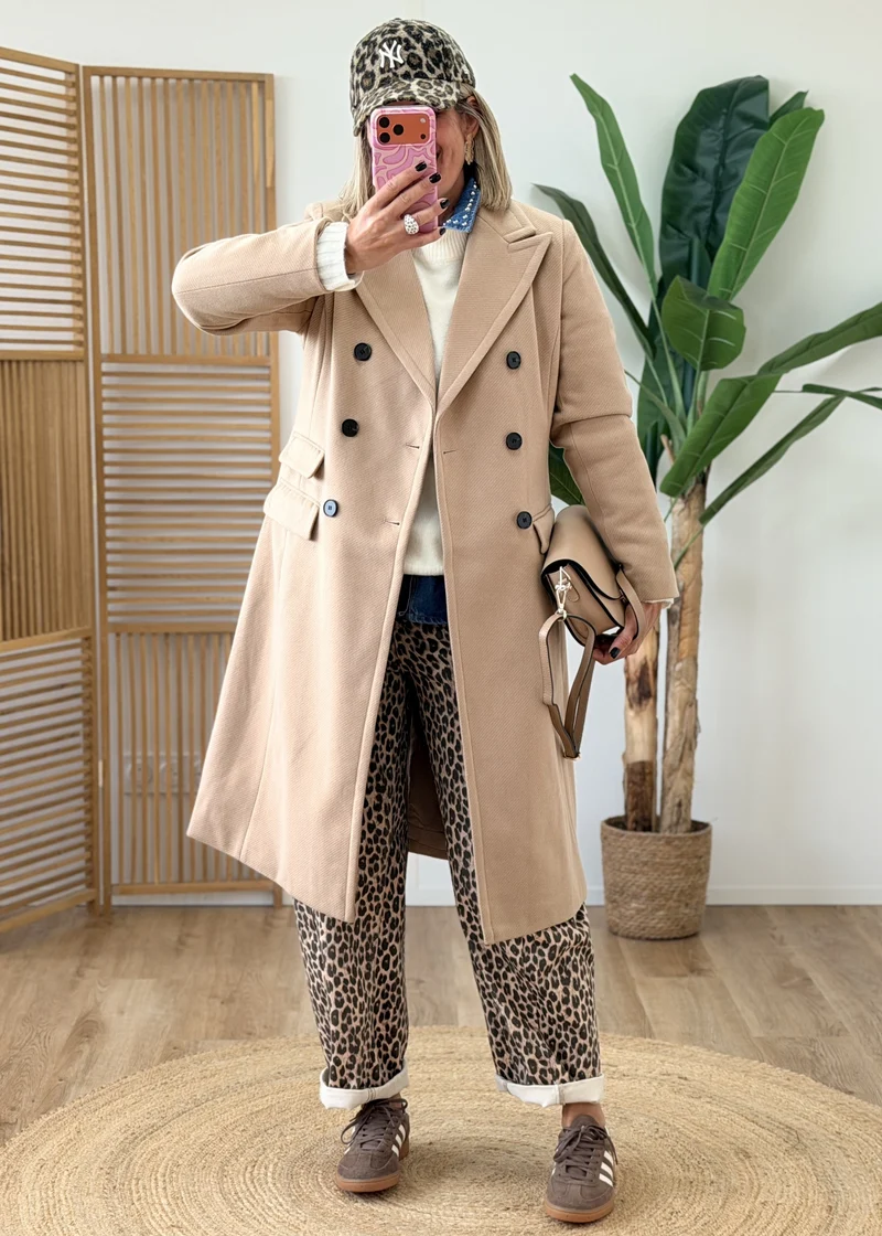 Manteau double boutonnage