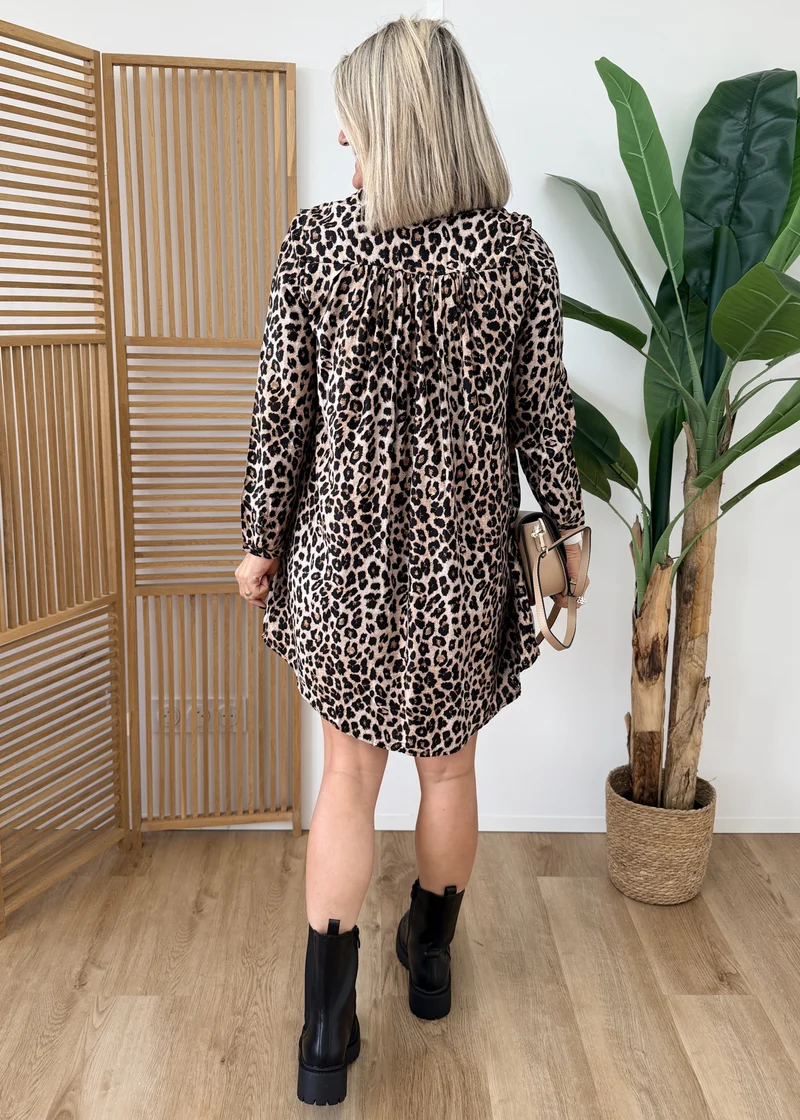 Robe chemise doublée