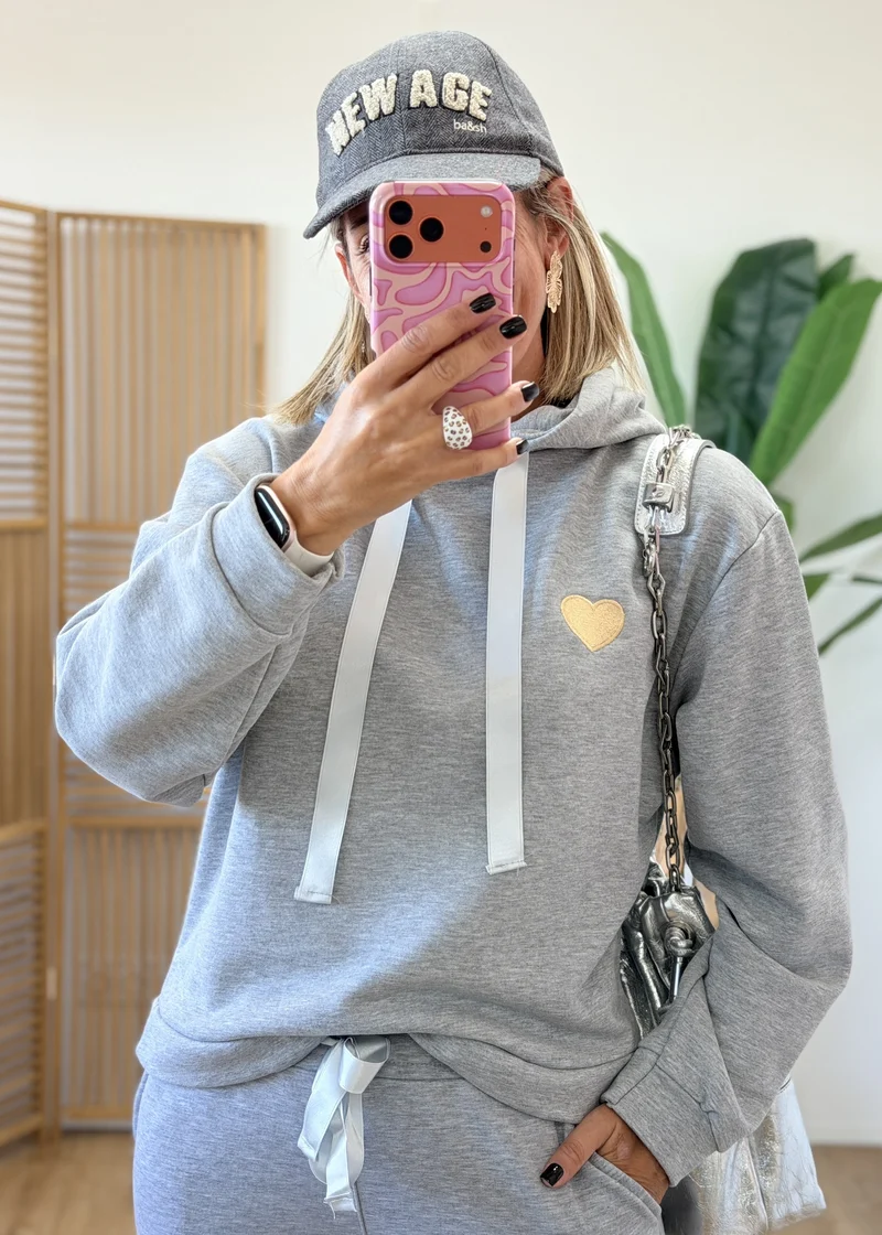 Ensemble sweat à capuche et pantalon Made in Italy
