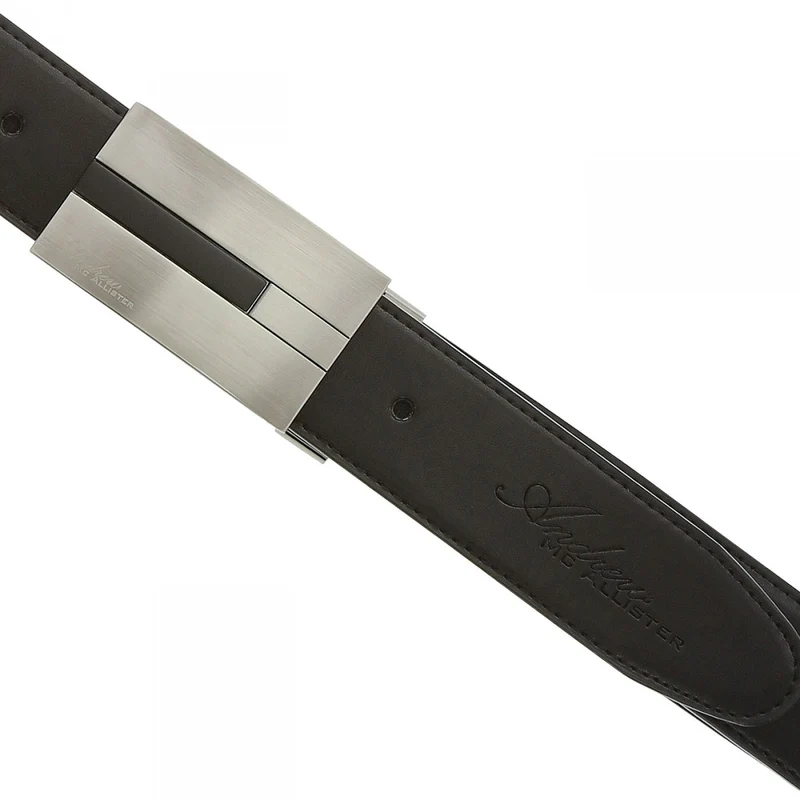 Ceinture homme cuir véritable WEAVE Andrew Mac Allister