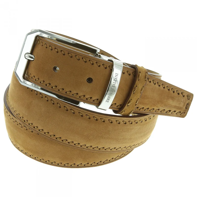 Ceinture homme cuir véritable DAIM Emporio balzani