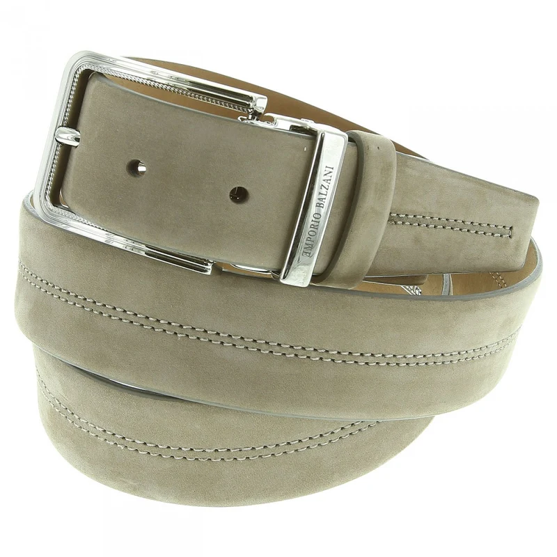 Ceinture homme cuir véritable COUTURE Emporio balzani