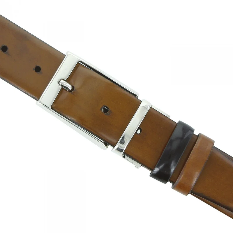 Ceinture homme cuir véritable REVERSIBLE Emporio balzani