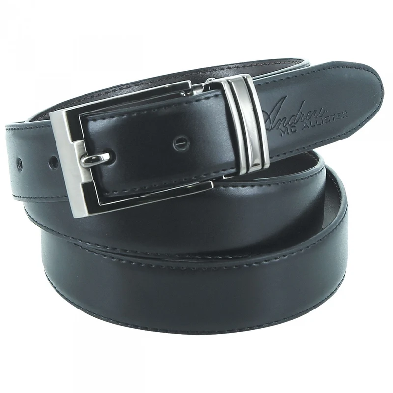 Ceinture homme cuir véritable SMART Andrew Mac Allister