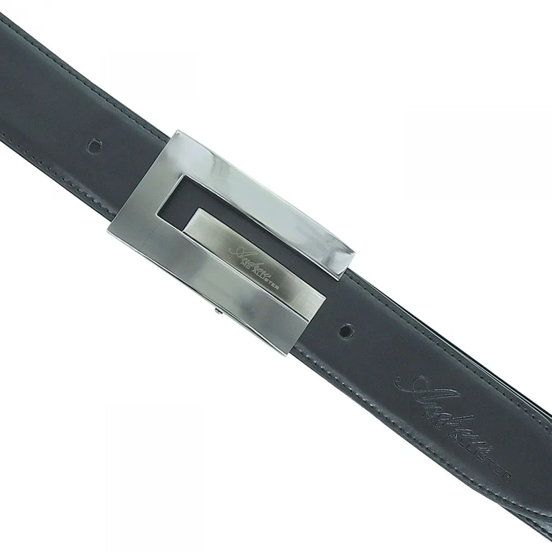 Ceinture homme cuir véritable classique DUBLIN Andrew Mac Allister