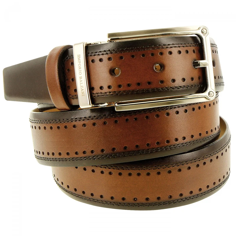 Ceinture homme cuir véritable NINO Emporio balzani