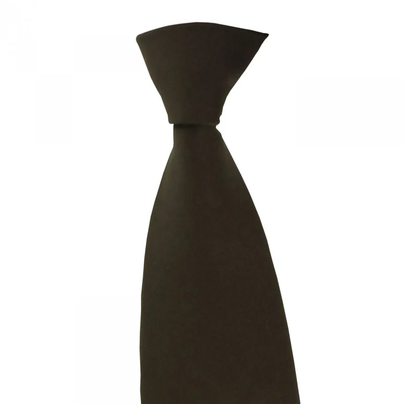 Cravate en soie twill unie TRENDY Andrew Mac Allister