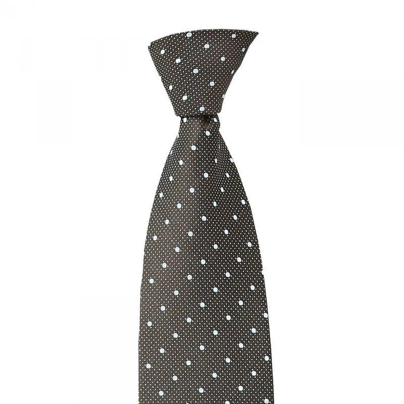 Cravate en soie jacquard imprimée SMARTY Andrew Mac Allister