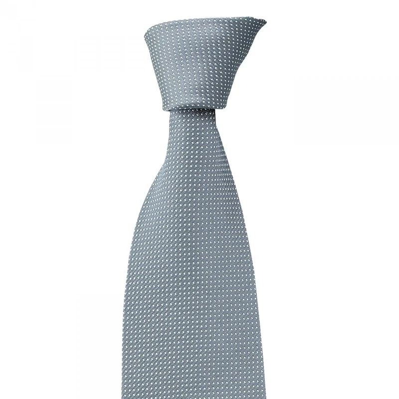 Cravate en soie jacquard unie SMART Andrew Mac Allister