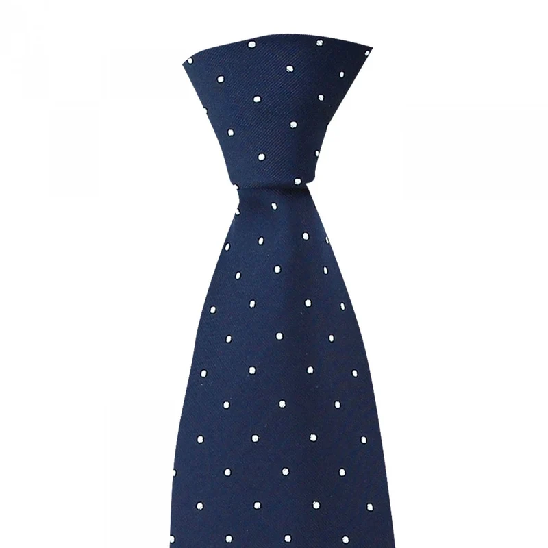 Cravate en soie jacquard unie SMART Andrew Mac Allister