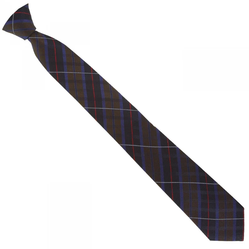 Cravate en soie satin rayures SMART Andrew Mac Allister